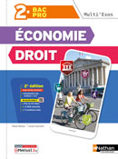 Economie-Droit - Bac Pro Tertiaires [2de] - Collection Multi&#39;Exos - Ed. 2024