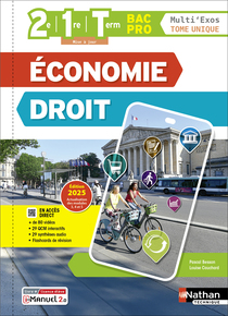 Economie-Droit - Tome Unique - 2de/1re/Tle Bac Pro - Coll. Multi'Exos - Ed. 2025