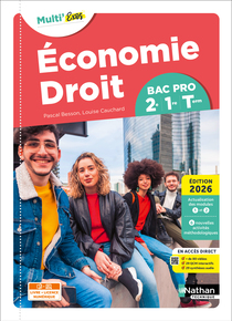 Economie-Droit - Tome Unique - 2de/1re/Term Bac Pro - Coll. Multi'Exos - Ed. 2026